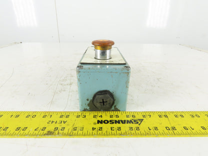 Telemecanique 7 x 3 x 3" Push Button Electrical Enclosure Remote Operator J Box