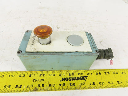Telemecanique 7 x 3 x 3" Push Button Electrical Enclosure Remote Operator J Box