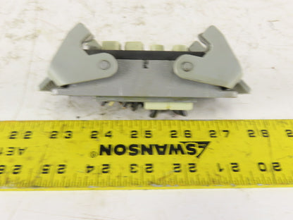 Harting 400V 16A 20 Female Pin Connector Housing Panel Mount Lever Lock