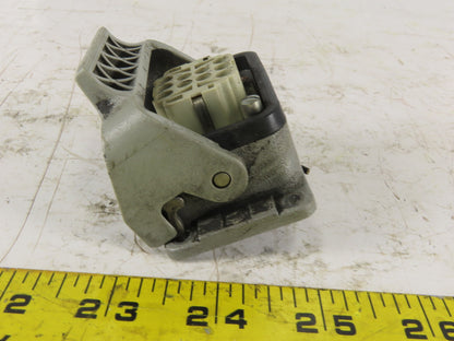 Harting 10 Pin Female Panel Mount Housing Lever Lock