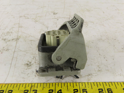 Harting 10 Pin Female Panel Mount Housing Lever Lock