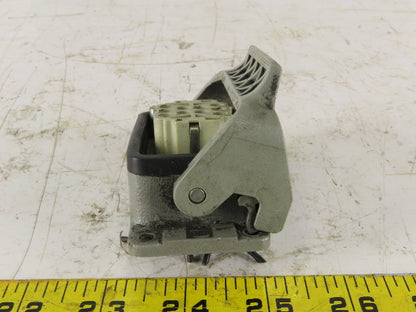 Harting 10 Pin Female Panel Mount Housing Lever Lock