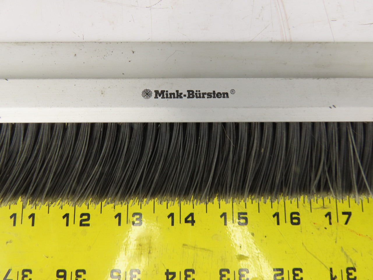 Mink Bursten 33-1/2" Nylon Bristle Brush Strip 1-1/2" Wide Lot Of 2