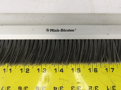 Mink Bursten 33-1/2" Nylon Bristle Brush Strip 1-1/2" Wide Lot Of 2