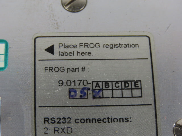 Frog Navigation 9.0170-05-A 18-34VDC Frog Touch Screen Terminal HMI AGV
