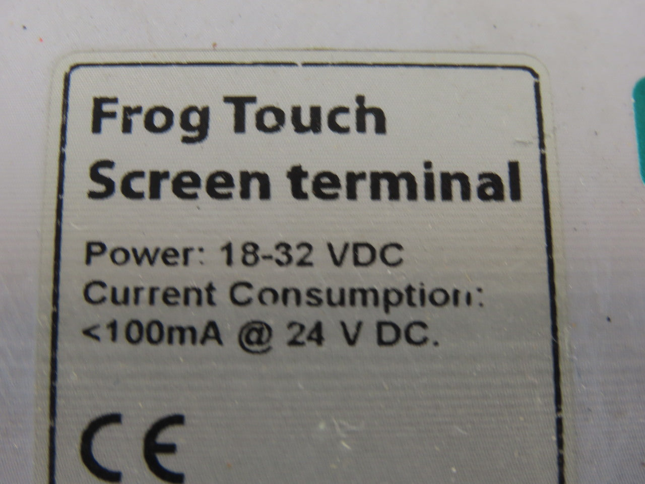 Frog Navigation 9.0170-05-A 18-34VDC Frog Touch Screen Terminal HMI AGV