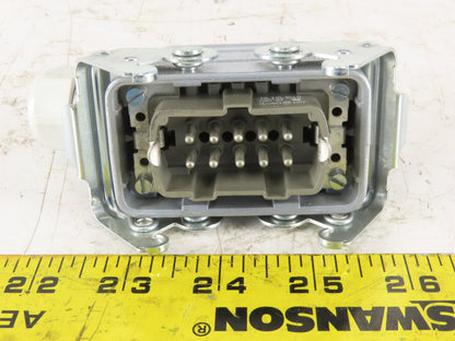Wieland 70.310.104.0 400V 16A 10 Pin Male Connector Housing Latch Lock