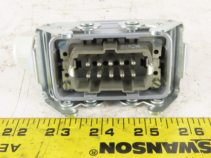 Wieland 70.310.104.0 400V 16A 10 Pin Male Connector Housing Latch Lock