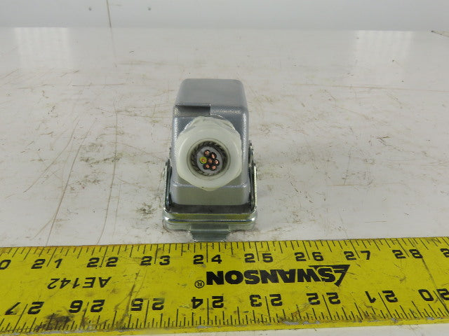 Wieland 70.310.104.0 400V 16A 10 Pin Male Connector Housing Latch Lock