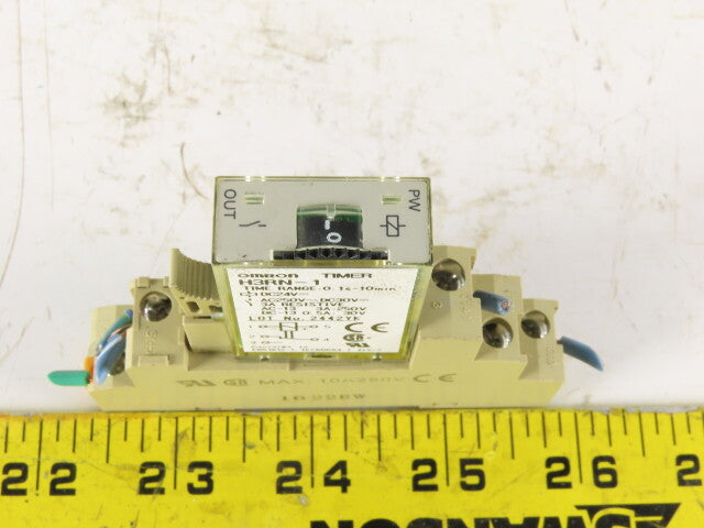 Omron H3RN-1 0.1s-10 Min Programmable Time Delay Relay Timer
