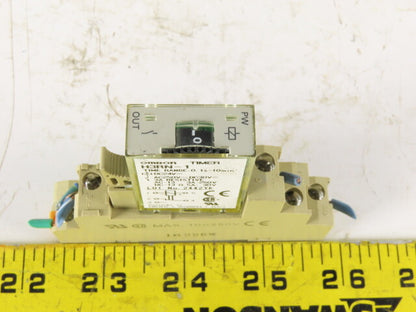 Omron H3RN-1 0.1s-10 Min Programmable Time Delay Relay Timer