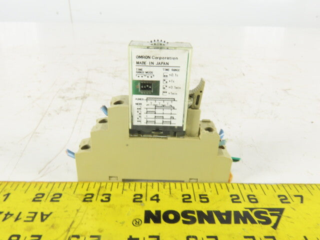 Omron H3RN-1 0.1s-10 Min Programmable Time Delay Relay Timer