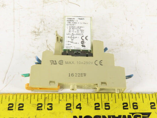 Omron H3RN-1 0.1s-10 Min Programmable Time Delay Relay Timer