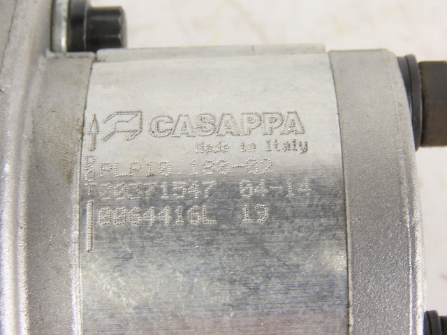 Nidec Casappa 4BC3124 48V Direct Current 1Hp 1800 RPM Hydraulic Transfer Pump