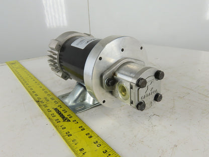 Nidec Casappa 4BC3124 48V Direct Current 1Hp 1800 RPM Hydraulic Transfer Pump