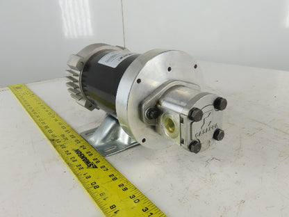 Nidec Casappa 4BC3124 48V Direct Current 1Hp 1800 RPM Hydraulic Transfer Pump