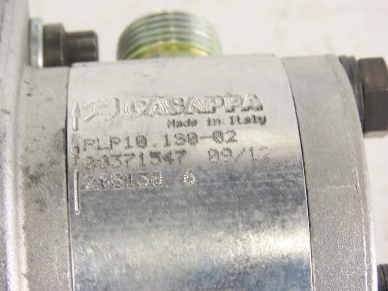 Kinetek Casappa 4BC-03124 PLP10.130-02 1Hp 1800RPM 48VDC Hydraulic Pump
