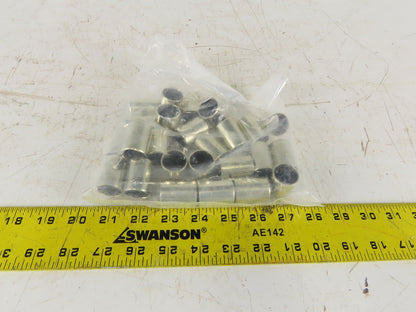 M2030TU 20 x 23 x 30mm Split Sleeve Bearing  Bright Finish Lot Of 25