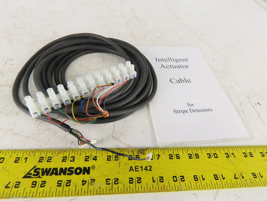 12 Conductor With Ground Terminated Intelligent Actuator Cable