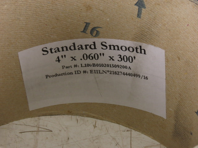 Quick Strip 4" x .060" x 300' Standard Smooth 34" Precut Prepunched Strip Door