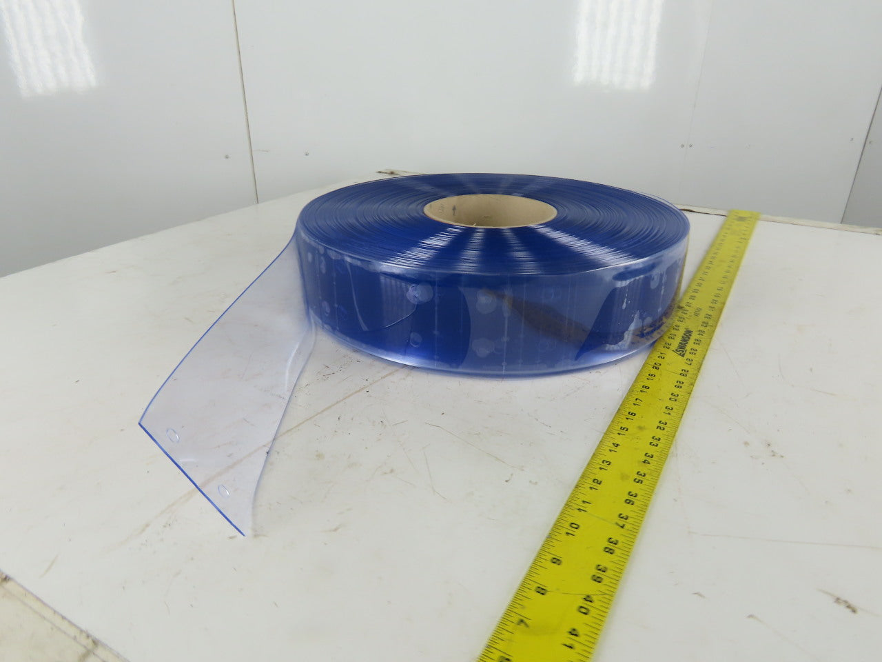 Quick Strip 4" x .060" x 300' Standard Smooth 34" Precut Prepunched Strip Door