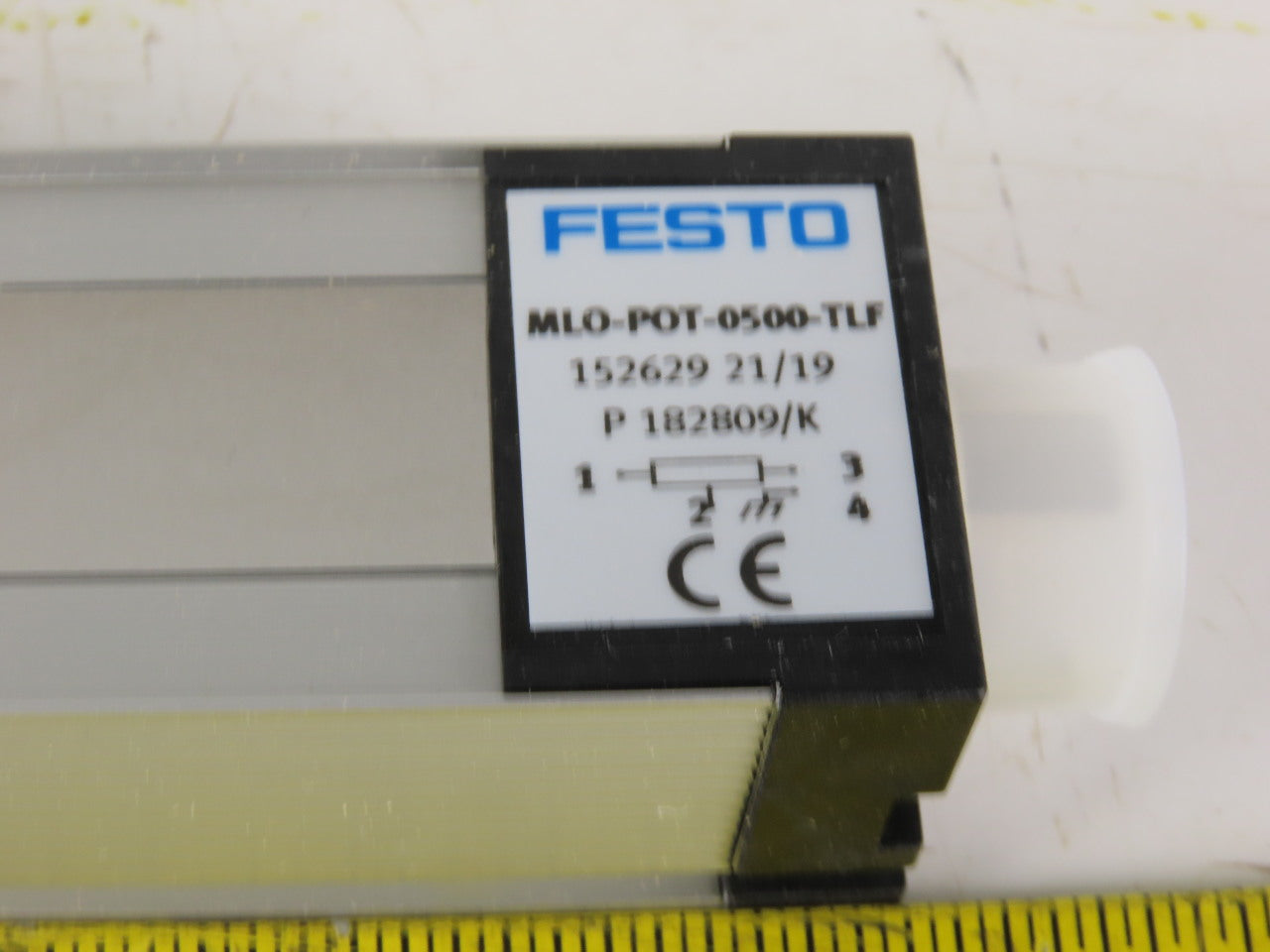 Festo MLO-POT-0500-TLF Analog Displacement Encoder Linear Potentiometer 500mm