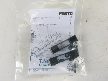 Festo MLO-POT-0500-TLF Analog Displacement Encoder Linear Potentiometer 500mm