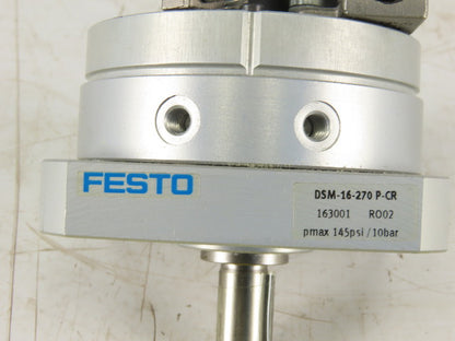 Festo DSM-16-270-P-CR 163001 Semi Rotary Actuator 0-270° Turn 145 PSI
