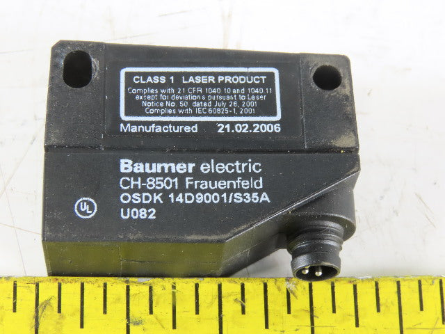 Baumer OSDK 14D9001/S35A Through Beam Sensor