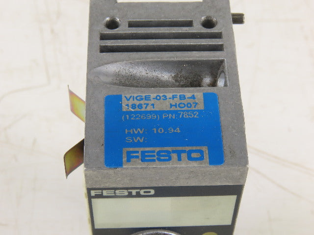 Festo VIGE-03-FB-4 Modular Electrical Peripheral Input Module