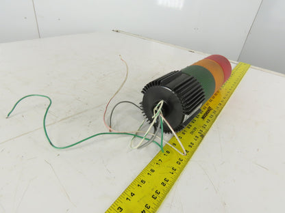 Federal Signal Model LSB Litestak 24V 3 Light Stack Tower Red Amber Green No Cap