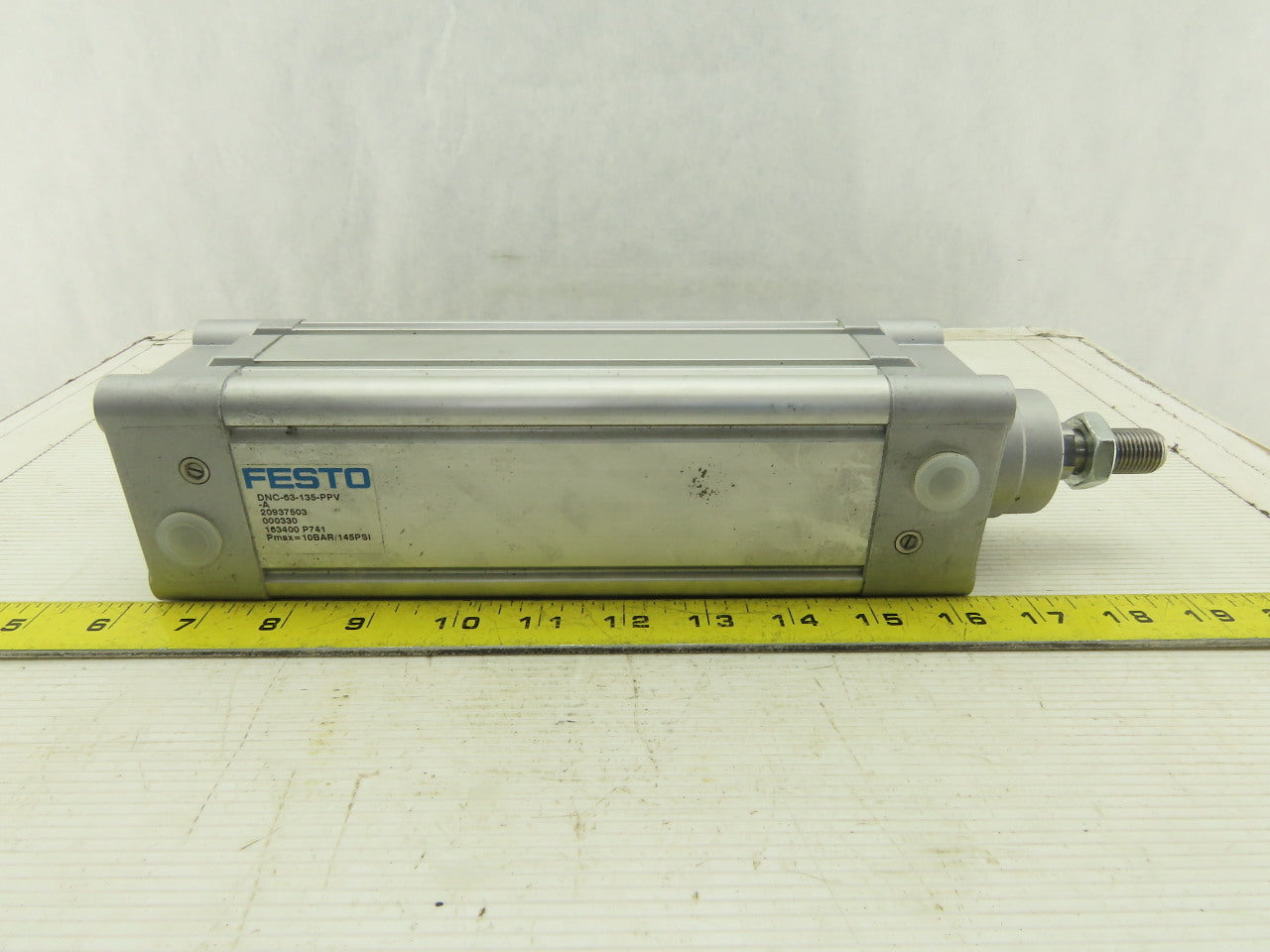 Festo DNC-63-135-PPV-A 63mm Bore 135mm Stroke Double Acting Air Cylinder