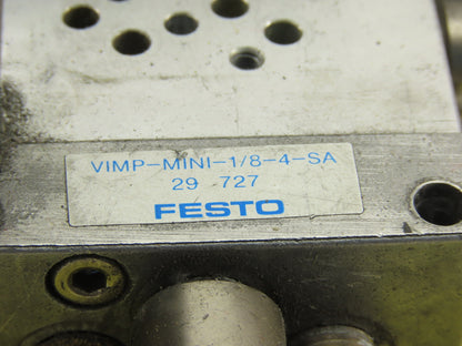 Festo VIMP-MINI-1/8-4-SA Pneumatic Valve Terminal MYH-5/2-2 3-LED-SA 24VDC