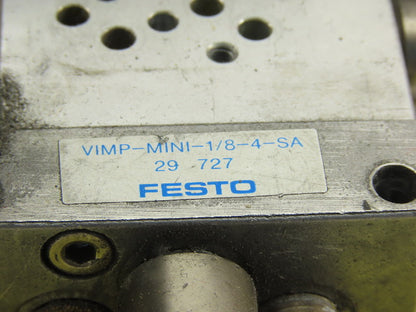 Festo VIMP-MINI-1/8-4-SA Pneumatic Valve Terminal MYH-5/2-2 3-LED-SA 24VDC