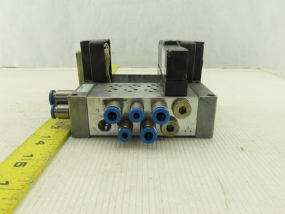 Festo VIMP-MINI-1/8-4-SA Pneumatic Valve Terminal MYH-5/2-2 3-LED-SA 24VDC