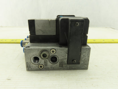 Festo VIMP-MINI-1/8-4-SA Pneumatic Valve Terminal MYH-5/2-2 3-LED-SA 24VDC