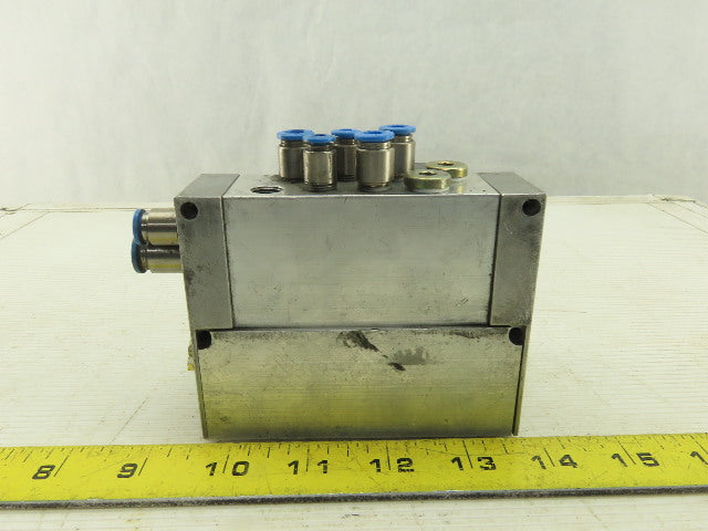 Festo VIMP-MINI-1/8-4-SA Pneumatic Valve Terminal MYH-5/2-2 3-LED-SA 24VDC