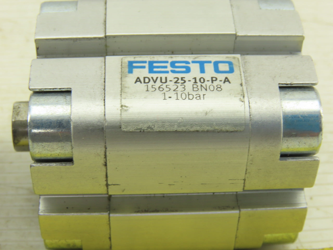 Festo ADVU-25-10-P-A 25mm Bore 10mm Stroke Double Acting Air Cylinder Lot Of 3