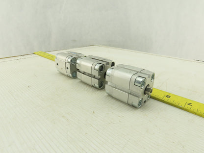 Festo ADVU-25-10-P-A 25mm Bore 10mm Stroke Double Acting Air Cylinder Lot Of 3