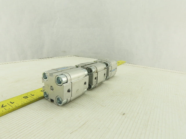 Festo ADVU-25-10-P-A 25mm Bore 10mm Stroke Double Acting Air Cylinder Lot Of 3