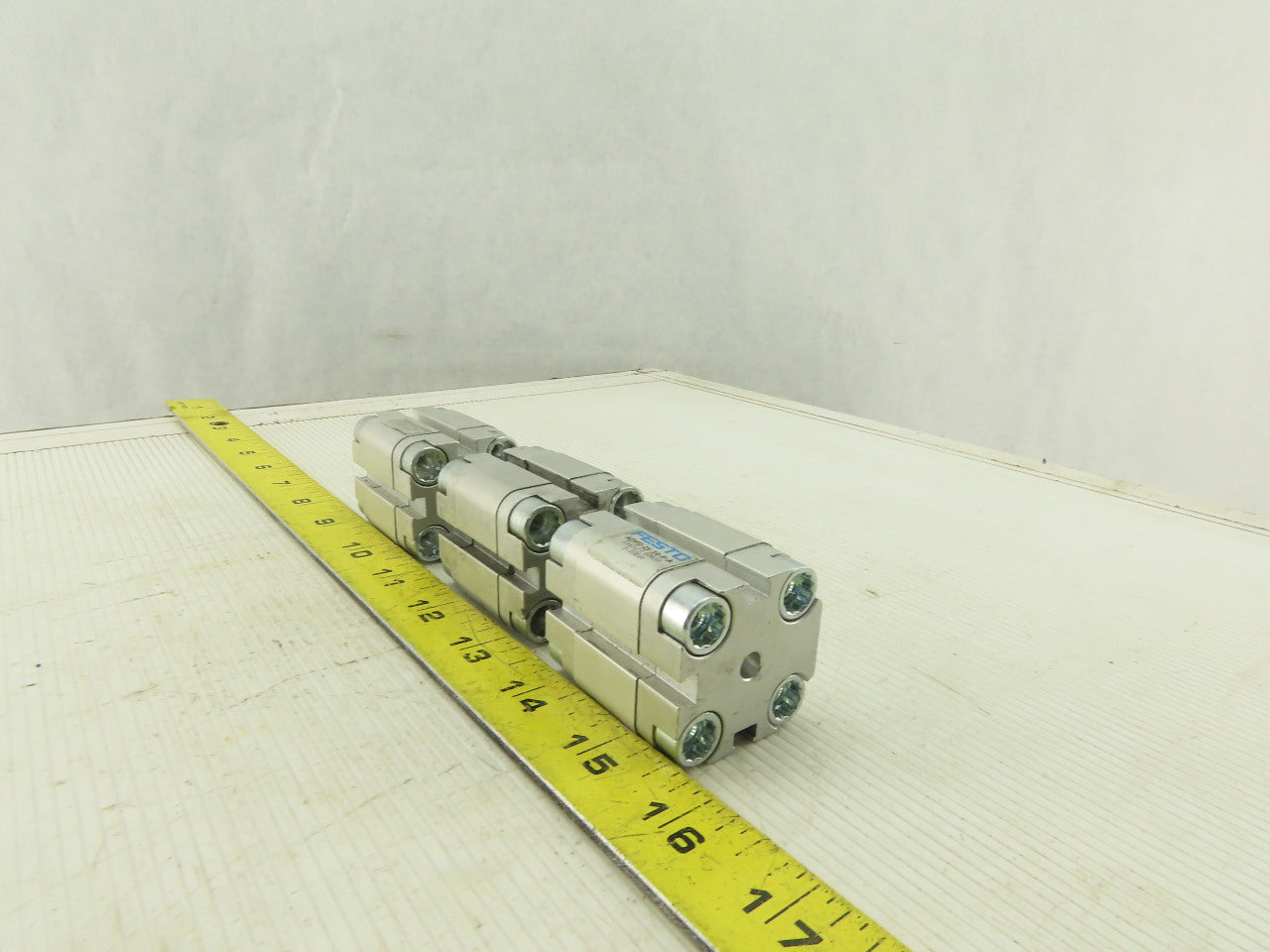 Festo ADVU-25-10-P-A 25mm Bore 10mm Stroke Double Acting Air Cylinder Lot Of 3