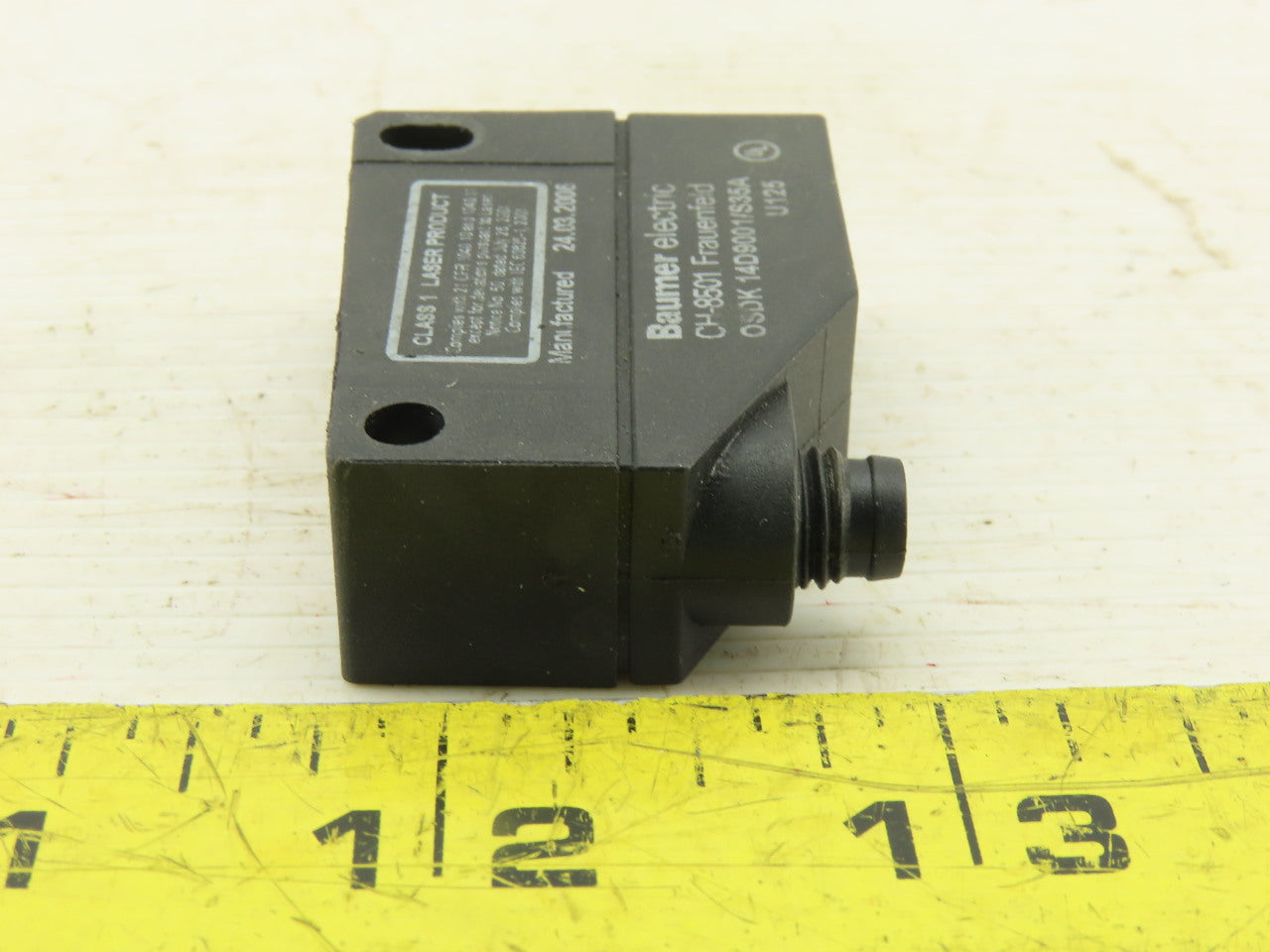 Baumer OSDK 14D9001/S35A Through Beam Sensor Emitter 10-30VDC