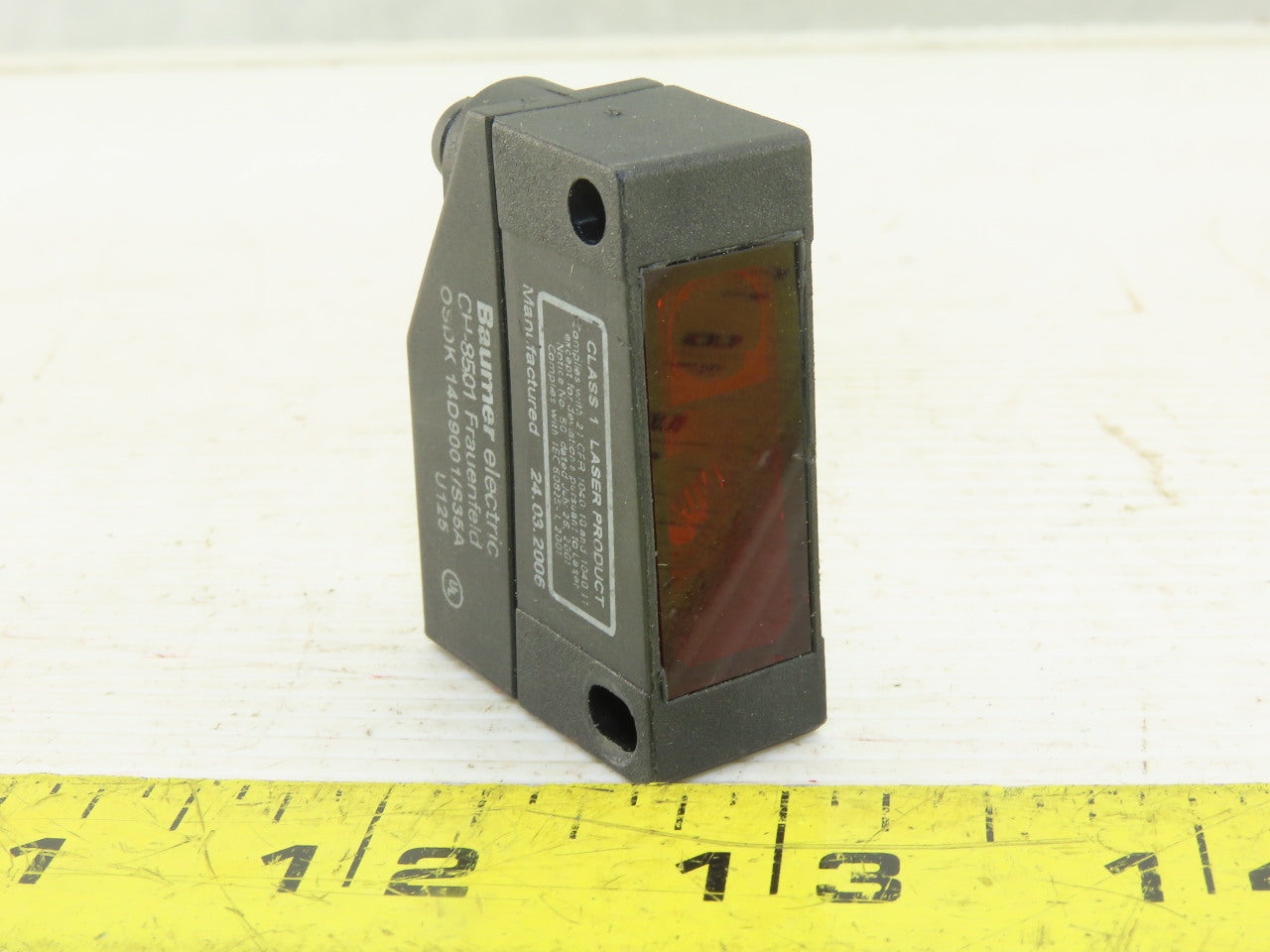 Baumer OSDK 14D9001/S35A Through Beam Sensor Emitter 10-30VDC
