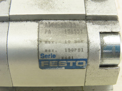 Festo ADVU-50-15-PA 50mm Bore 15mm Stroke Double Acting Air Cylinder