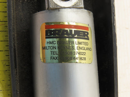 Brauer P600X 25mm Stroke Vertical Pneumatic Clamp Lock Alignment Cylinder