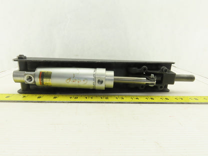 Brauer P600X 25mm Stroke Vertical Pneumatic Clamp Lock Alignment Cylinder