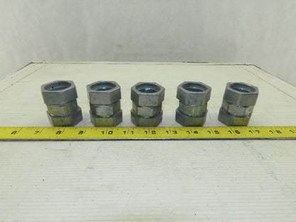 1" Rigid EMT Conduit Compression Coupling Lot OF 5