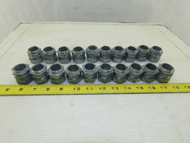 Thomas & Betts TC-212 3/4" Rigid EMT Conduit 3/4" Box Connector Lot Of 20