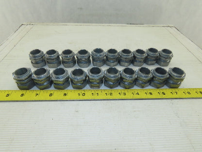 Thomas & Betts TC-212 3/4" Rigid EMT Conduit 3/4" Box Connector Lot Of 20
