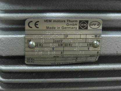 EVG Lufttechnik RVN1/RU 3.6kW 480V 50/60Hz 8000 V[m3/h] High Pressure Blower